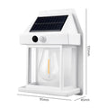 Solar LED Wall Light with Sensor